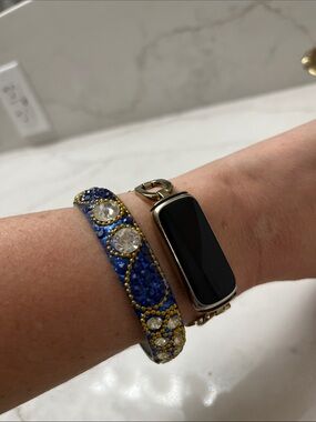 Royal Blue Bangle Bracelet